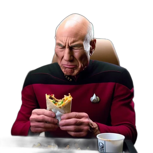 food, crown, outer space, captain transparent PNG cut-out