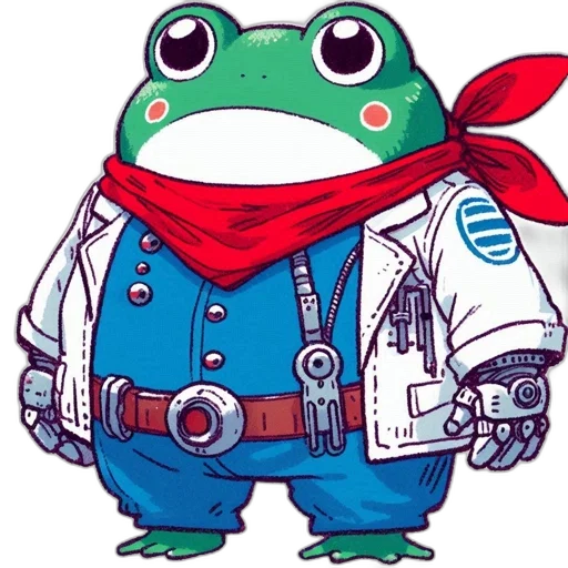 jacket, staff, animal, creature transparent PNG cut-out