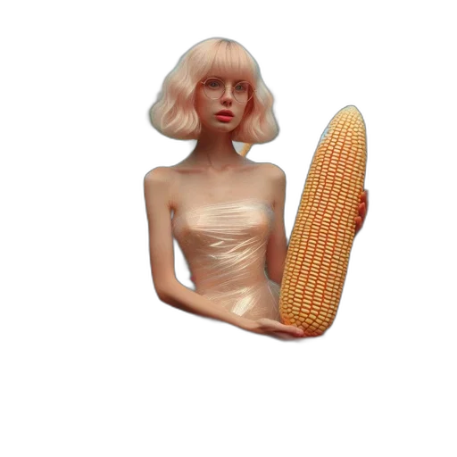 food, dress, hat, hair transparent PNG cut-out