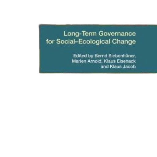 cover, long-term, governance, social-ecological transparent PNG cut-out