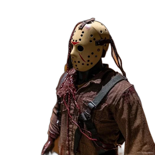 mask, face, creature, jacket transparent PNG cut-out