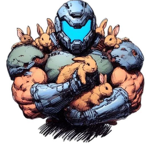 robot, animal, weapon, creature transparent PNG cut-out