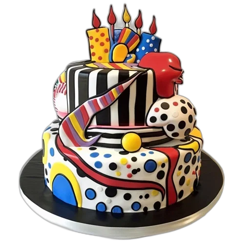 crown, 3d render, multi-layered, cake transparent PNG cut-out