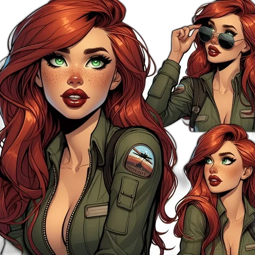 jacket, comic book art, concept art, cartoon transparent PNG cut-out