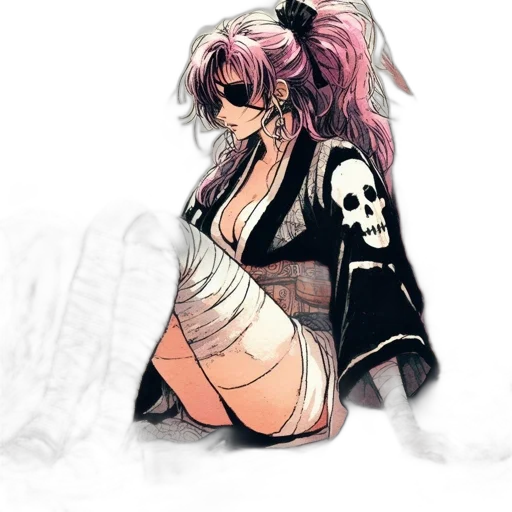 jacket, weapon, concept art, comic book art transparent PNG cut-out