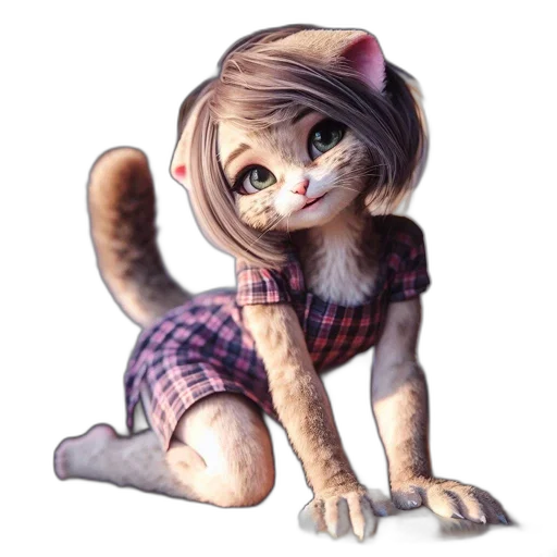 animal, staff, creature, dress transparent PNG cut-out