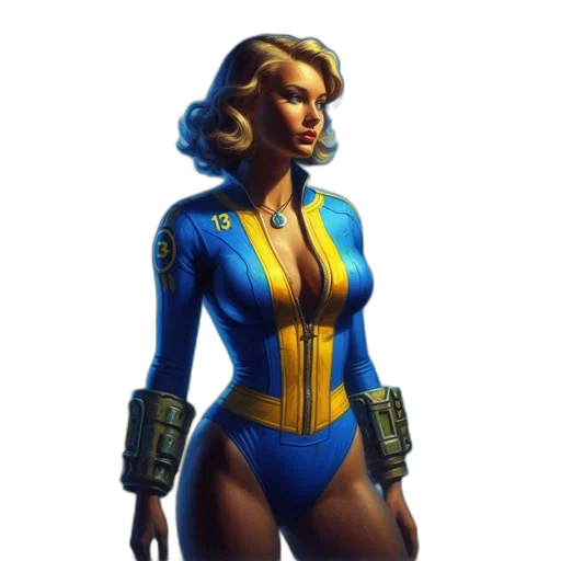 dress, robot, concept art, comic book art transparent PNG cut-out