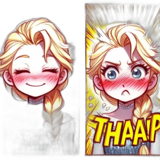 comic book art, cartoon, anime, concept art transparent PNG cut-out
