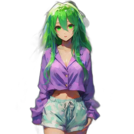 dress, jacket, dragon, flower transparent PNG cut-out