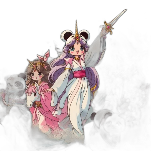 staff, concept art, anime, fantasy art transparent PNG cut-out