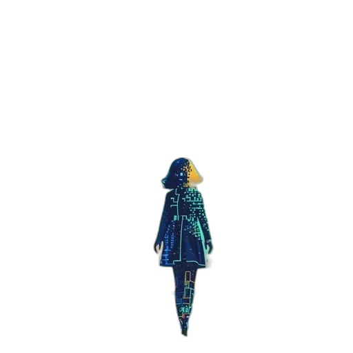 dress, jacket, robot, umbrella transparent PNG cut-out