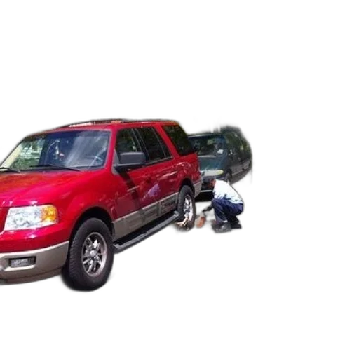 car, man, changing, tire transparent PNG cut-out
