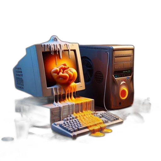 robot, weapon, 3d render, concept art transparent PNG cut-out