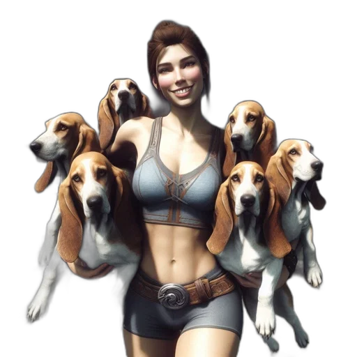 animal, concept art, fantasy art, photorealistic transparent PNG cut-out