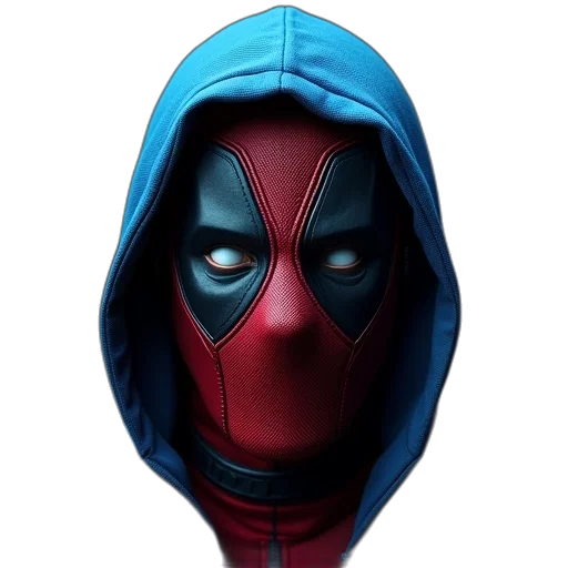 mask, face, jacket, comic book art transparent PNG cut-out