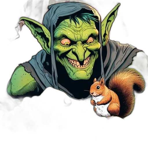 creature, concept art, comic book art, fantasy art transparent PNG cut-out