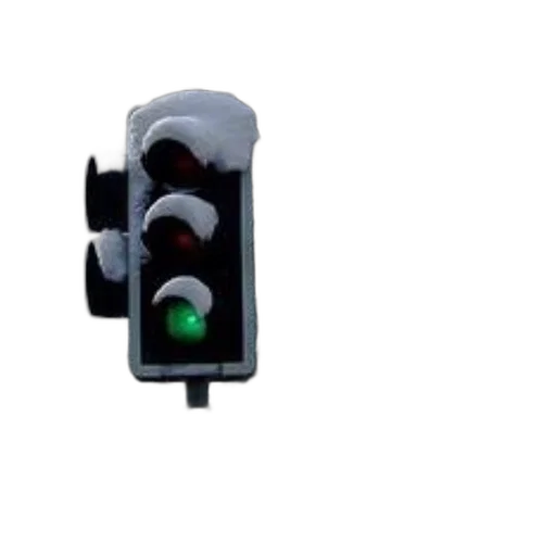 robot, 3d render, snowy, traffic transparent PNG cut-out