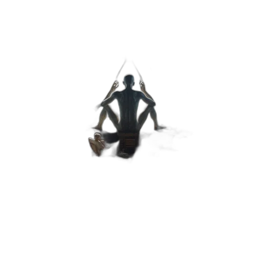 staff, robot, creature, umbrella transparent PNG cut-out