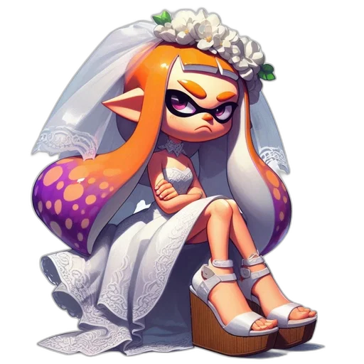 dress, crown, concept art, pixel art transparent PNG cut-out