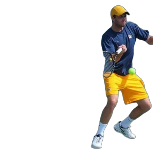 photorealistic, 3d render, man, yellow transparent PNG cut-out