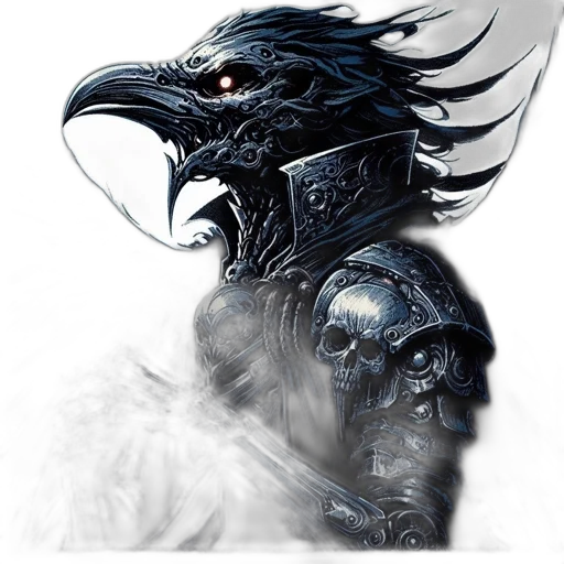 dragon, mask, face, sword transparent PNG cut-out