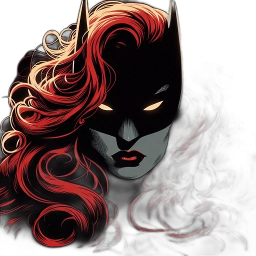 mask, comic book art, fantasy art, concept art transparent PNG cut-out