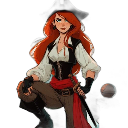 jacket, staff, fantasy art, concept art transparent PNG cut-out