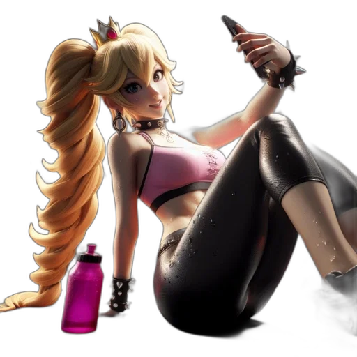 bottle, weapon, staff, dress transparent PNG cut-out