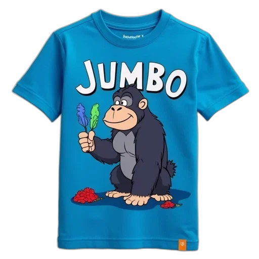 animal, blue, t-shirt, cartoon transparent PNG cut-out