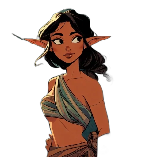 staff, concept art, fantasy art, comic book art transparent PNG cut-out