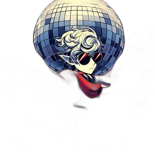 mask, umbrella, staff, robot transparent PNG cut-out