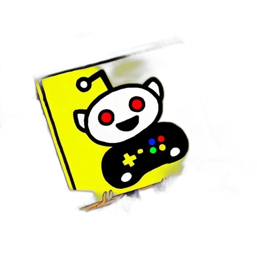 robot, weapon, staff, face transparent PNG cut-out