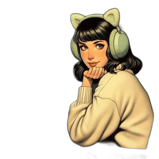 pixel art, cartoon, anime, concept art transparent PNG cut-out