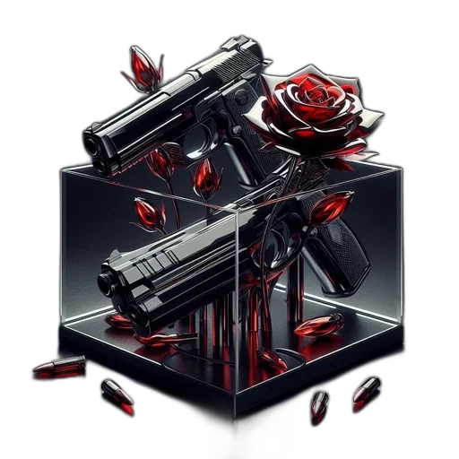 weapon, robot, concept art, cyberpunk transparent PNG cut-out
