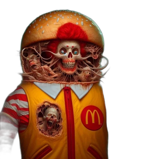 food, creature, robot, face transparent PNG cut-out