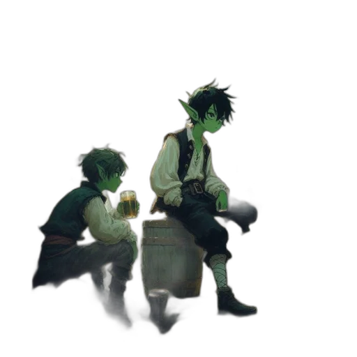 weapon, mask, jacket, staff transparent PNG cut-out