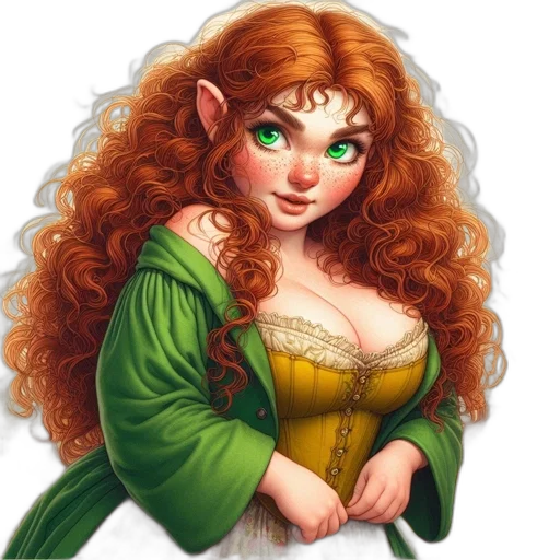 face, dress, jewelry, fantasy art transparent PNG cut-out