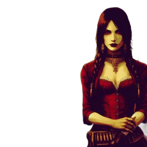 dress, fantasy art, photorealistic, concept art transparent PNG cut-out