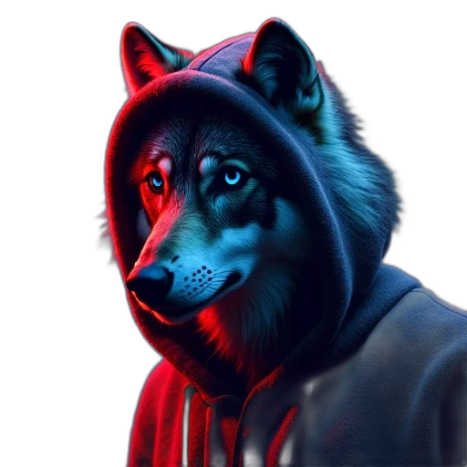 jacket, animal, mask, face transparent PNG cut-out