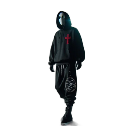 jacket, creature, mask, robot transparent PNG cut-out