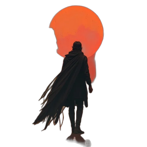 jacket, mask, umbrella, concept art transparent PNG cut-out