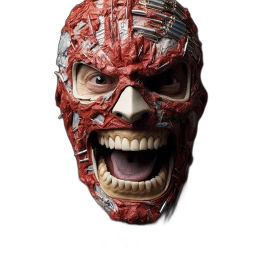 mask, face, creature, animal transparent PNG cut-out