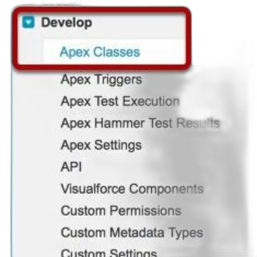 menu, apex, classes, highlighted transparent PNG cut-out