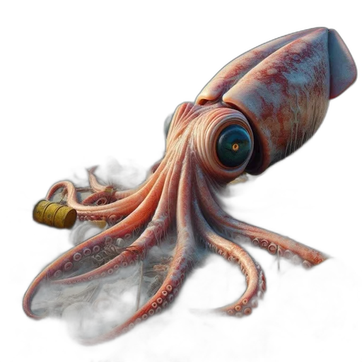 creature, staff, animal, weapon transparent PNG cut-out
