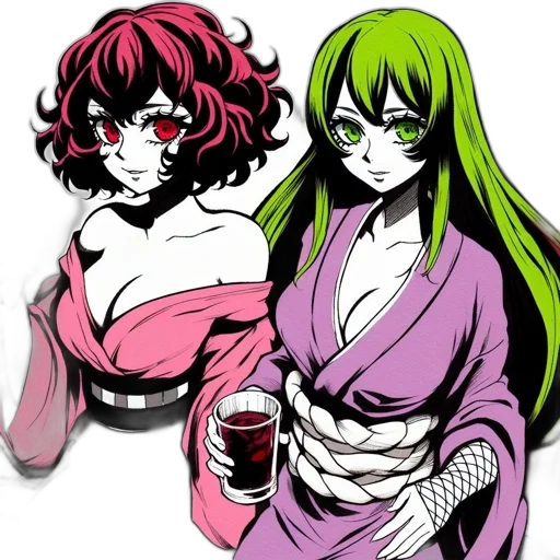 pixel art, anime, concept art, vaporwave transparent PNG cut-out