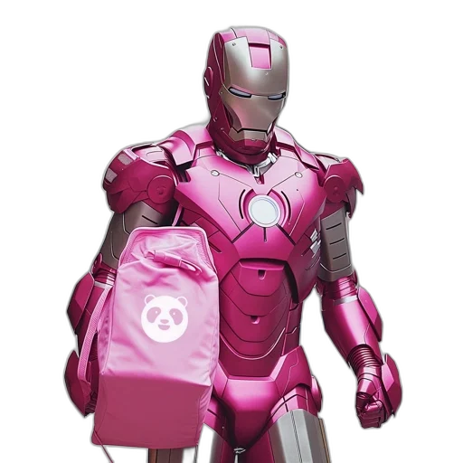 robot, concept art, 3d render, comic book art transparent PNG cut-out