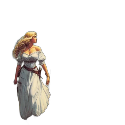 dress, staff, concept art, pixel art transparent PNG cut-out