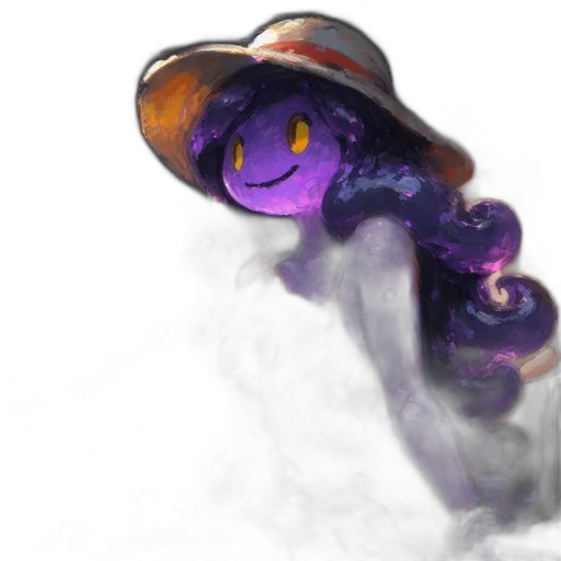 hat, staff, creature, dragon transparent PNG cut-out