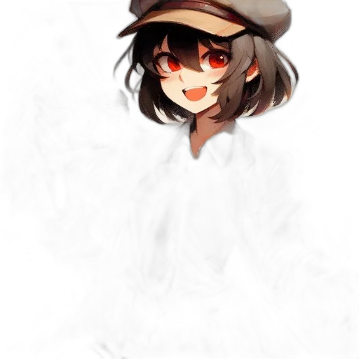 hat, staff, face, mask transparent PNG cut-out
