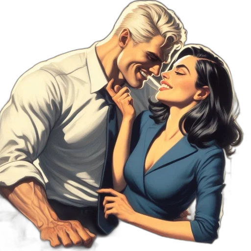 comic book art, concept art, cartoon, photorealistic transparent PNG cut-out